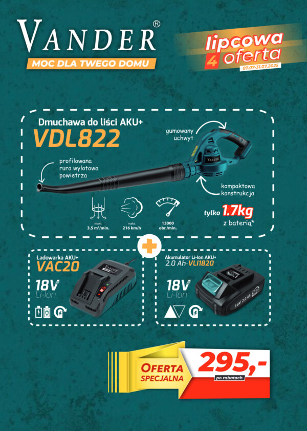 Zestaw 8 - Promocyjny Lipiec 2025 VANDER